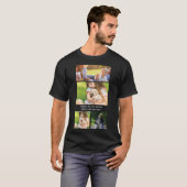 Text und Fotos durch eigene T-Shirt (Vorne ganz)