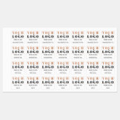 Text und Kleidungsstück mit eigenem Logo Etiketten (Blatt)