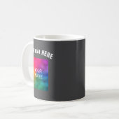 Text-Upload-Foto-Vorlage Jungen Kinder Modern _1 Kaffeetasse (Vorderseite Links)