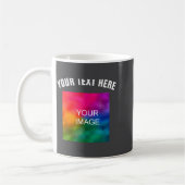 Text-Upload-Foto-Vorlage Jungen Kinder Modern _1 Kaffeetasse (Links)