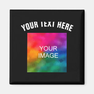 Text-Upload-Foto-Vorlage Jungen Kinder Modern Magnet
