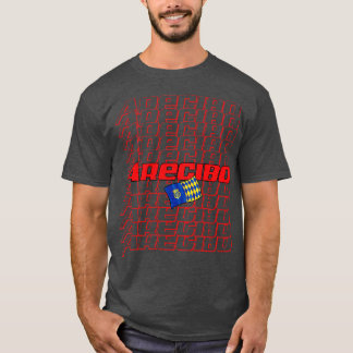 Text von Arecibo-Kaskade 3 T-Shirt
