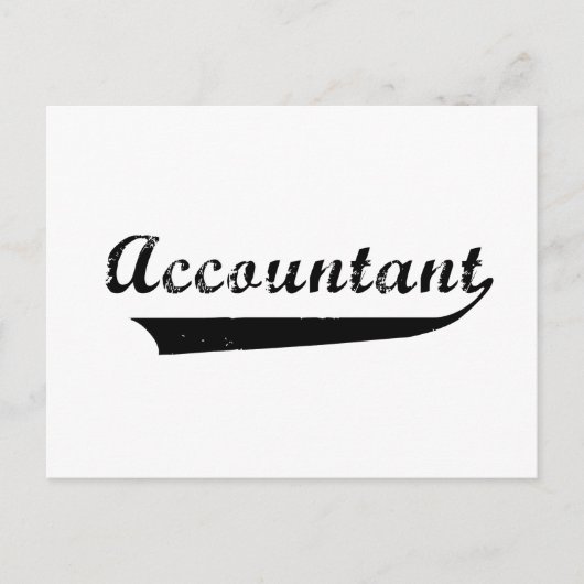 Text zum Sportstil des Accounts Postkarte (Vorderseite)