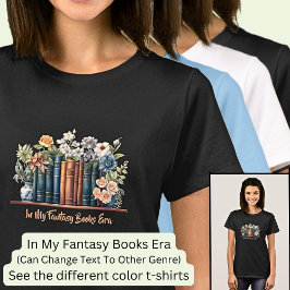 Textänderung in meiner Fantasy-Bücherzeitalter mit T-Shirt