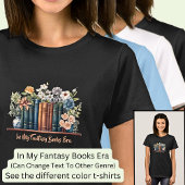 Textänderung in meiner Fantasy-Bücherzeitalter mit T-Shirt