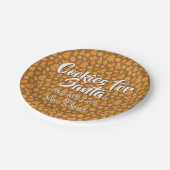 Textänderungen - Weihnachtskost mit Liebe 7" Pappteller (Schrägansicht)