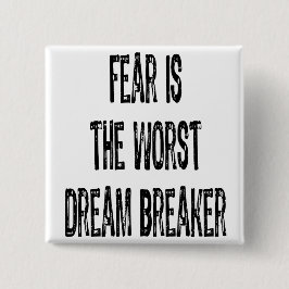 Textangst ist der schlimmste Traumbruch-Schwarz Button