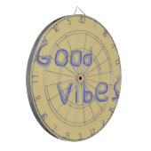 Textarte mit guter Atmosphäre Dartscheibe (Vorderseite Links)