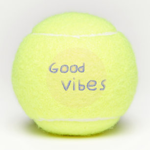 Textarte mit guter Atmosphäre Tennisbälle