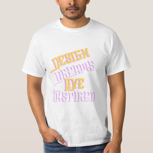 TEXTDESIFNER T-SHIRT (Vorderseite)