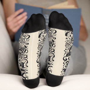 Textdesign / Coole Modesocken Socken