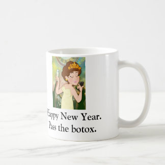 Texte mit Mutter Nunz "führen das Botox" Tasse