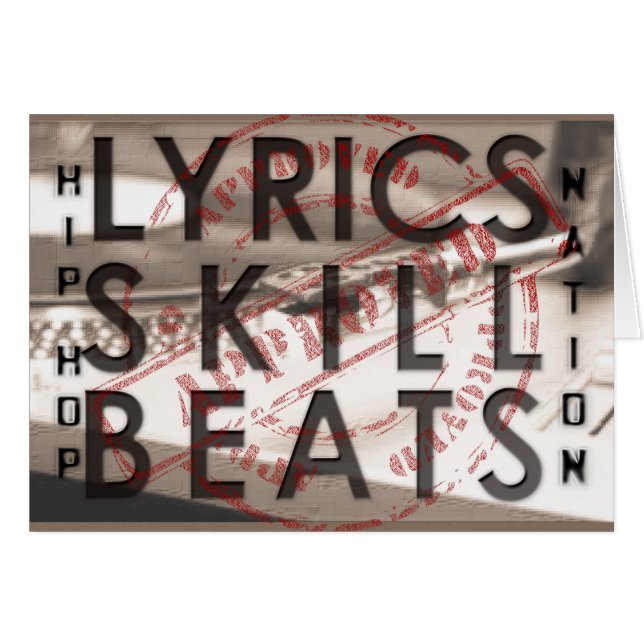 TEXTE SKILL BEATS Hip Hop (Vorderseite (Horizontal))