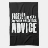 Texte Teetuch Geschirrtuch (Vertikal)