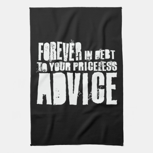 Texte Teetuch Geschirrtuch (Vertikal)