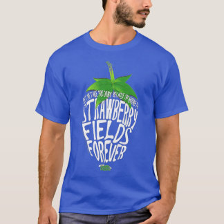 Texte von Lennon und McCartney Strawberry Fields T-Shirt