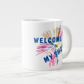 Texte zu Feuerwerkskörpern Jumbo-Tasse (Vorderseite Rechts)