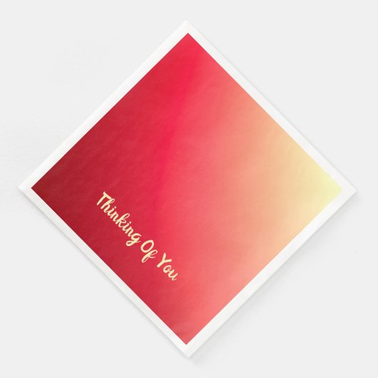 Texten an jedem Besondere Anlass anpassen Serviette (Ecke)