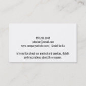 Textentwurf // 3 visitenkarte (Rückseite)