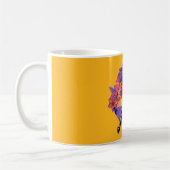 Textentwurf "Aloha" im Retro-Stil Kaffeetasse (Links)