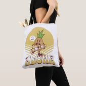 Textentwurf "Aloha" im Retro-Stil Tasche (Von Nahem)
