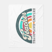 Textentwurf des Lehrers Fleecedecke (Vorderseite)