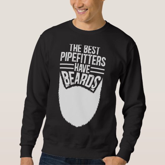 Textentwurf für Bearted Pipefitter Sweatshirt (Vorderseite)