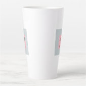 Textentwurf für hübsche Liebe auf einer Latte-Tass Milchtasse (Vorderseite)