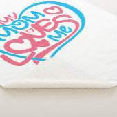 Textentwurf "Meine Mama Lieben für mich" Sherpadecke (3/4)