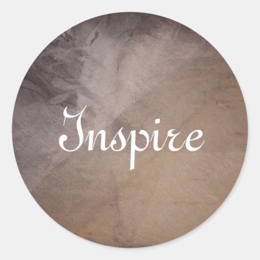 Texter Hintergrund 4 Runder Aufkleber (Vorderseite)