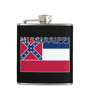 Textfahne von Mississippi Flachmann
