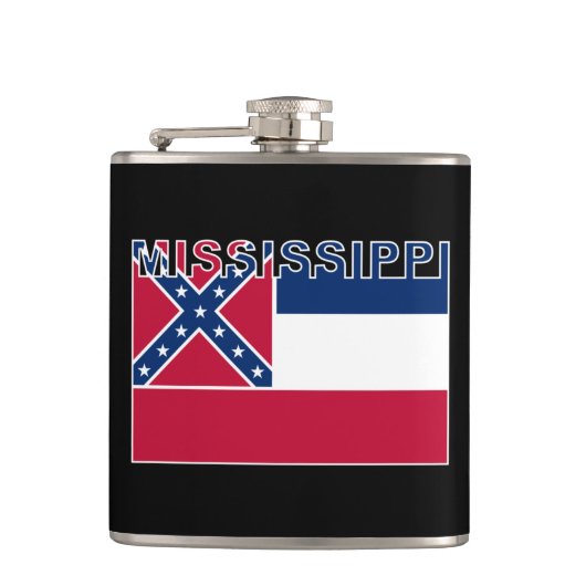 Textfahne von Mississippi Flachmann (Vorderseite)