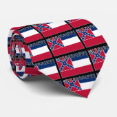 Textfahne von Mississippi Krawatte (Gerollt)