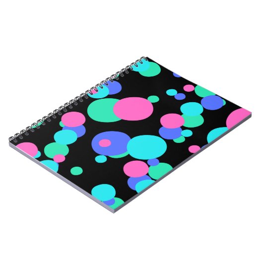 Textfeld Abstraktes Muster Notizblock (Linke Seite)