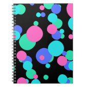 Textfeld Abstraktes Muster Notizblock (Vorderseite)