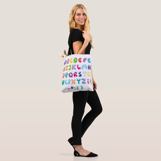 Textfeld Alphabet Tasche