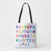 Textfeld Alphabet Tasche (Vorderseite)