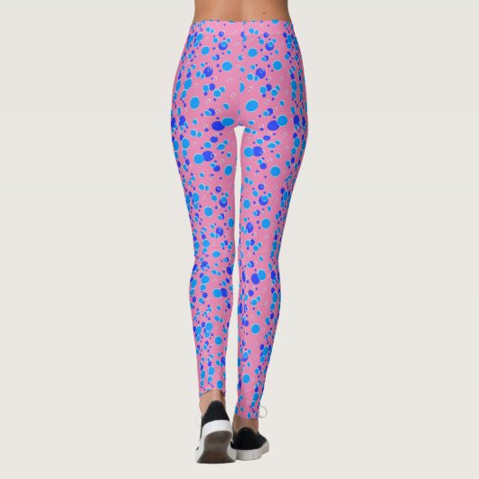 Textfeld C01.blue Pink BG Leggings (Rückseite)