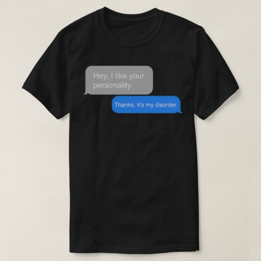 Textfeld dank3 T-Shirt (Design vorne)