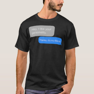 Textfeld dank3 T-Shirt