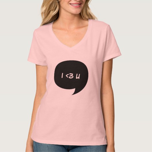 Textfeld für Comic mit benutzerdefiniertem Text T-Shirt (Vorderseite)