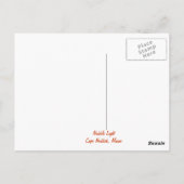 Textfeld "Light Post Card" Postkarte (Rückseite)