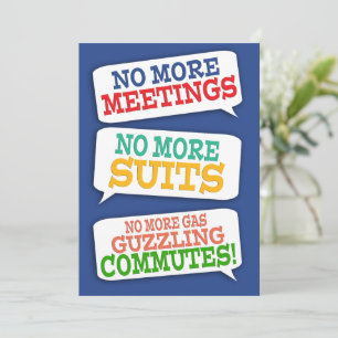 Textfeld Ruhestand-Party Einladung