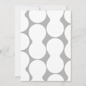 Textfeld Stilvolle Abdeckung Einladung (Rückseite)