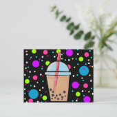 Textfeld Tee - Textfeld Postkarte (Stehend Vorderseite)