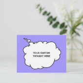 Textfeld und Farbe - Textfeld Postkarte (Stehend Vorderseite)