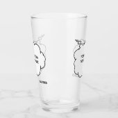 Textfeld und Name Glas (Links)