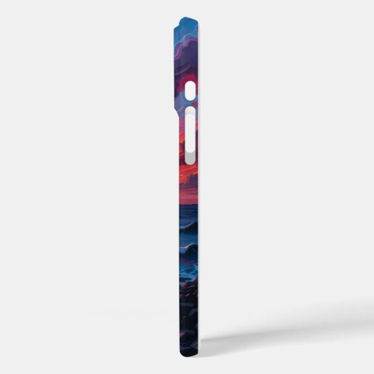 Textierte Abstrakte Kunst Case-Mate iPhone Hülle (Rückseite / Links)