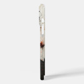 Textierte Abstrakte Kunst Case-Mate iPhone Hülle (Rückseite / Links)