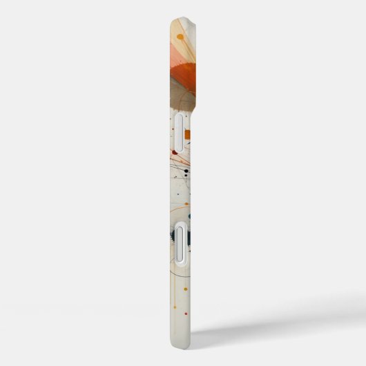 Textierte Abstrakte Kunst Case-Mate iPhone Hülle (Rückseite / Rechts)